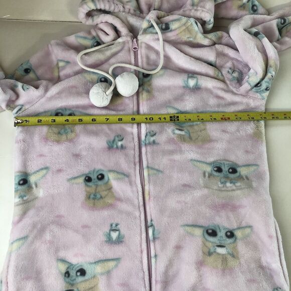 Munki Munki Women's Hooded Pockets One Piece Pajama Star Wars Front Zipper Small - Picture 6 of 16